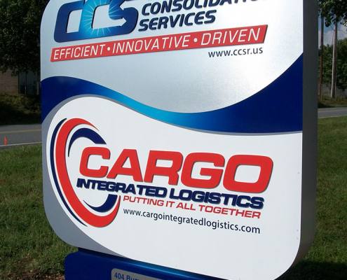 monument signage for caro consolidation services